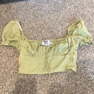 Green Princess Polly Top